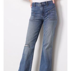 Kut by Kloth Ana mid rise flare jeans